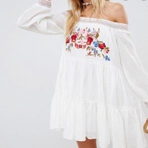 Free People White Dress